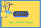 Coastal Landforms game quiz online
